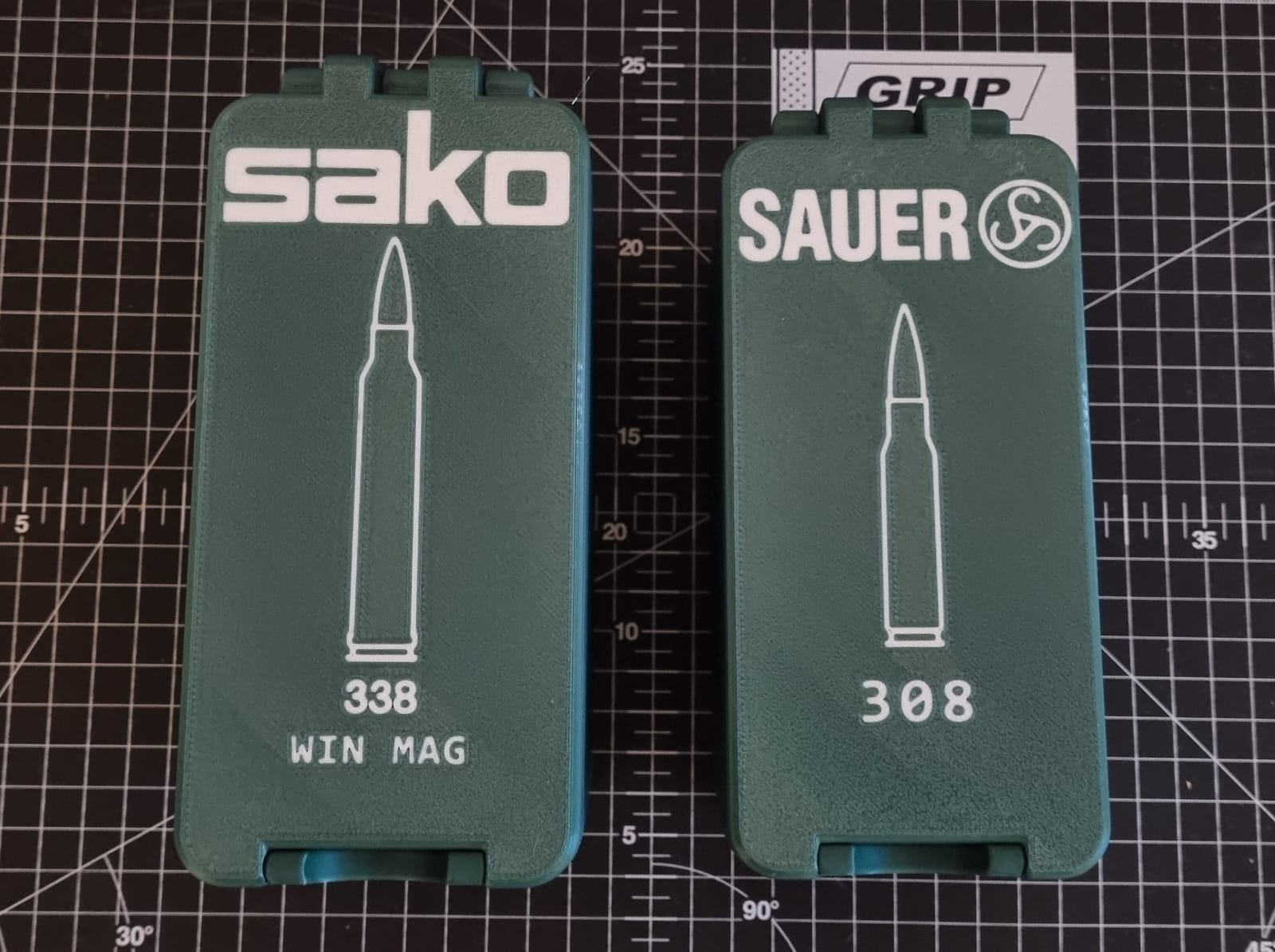 Custom Ammo Boxes — Sako & Sauer