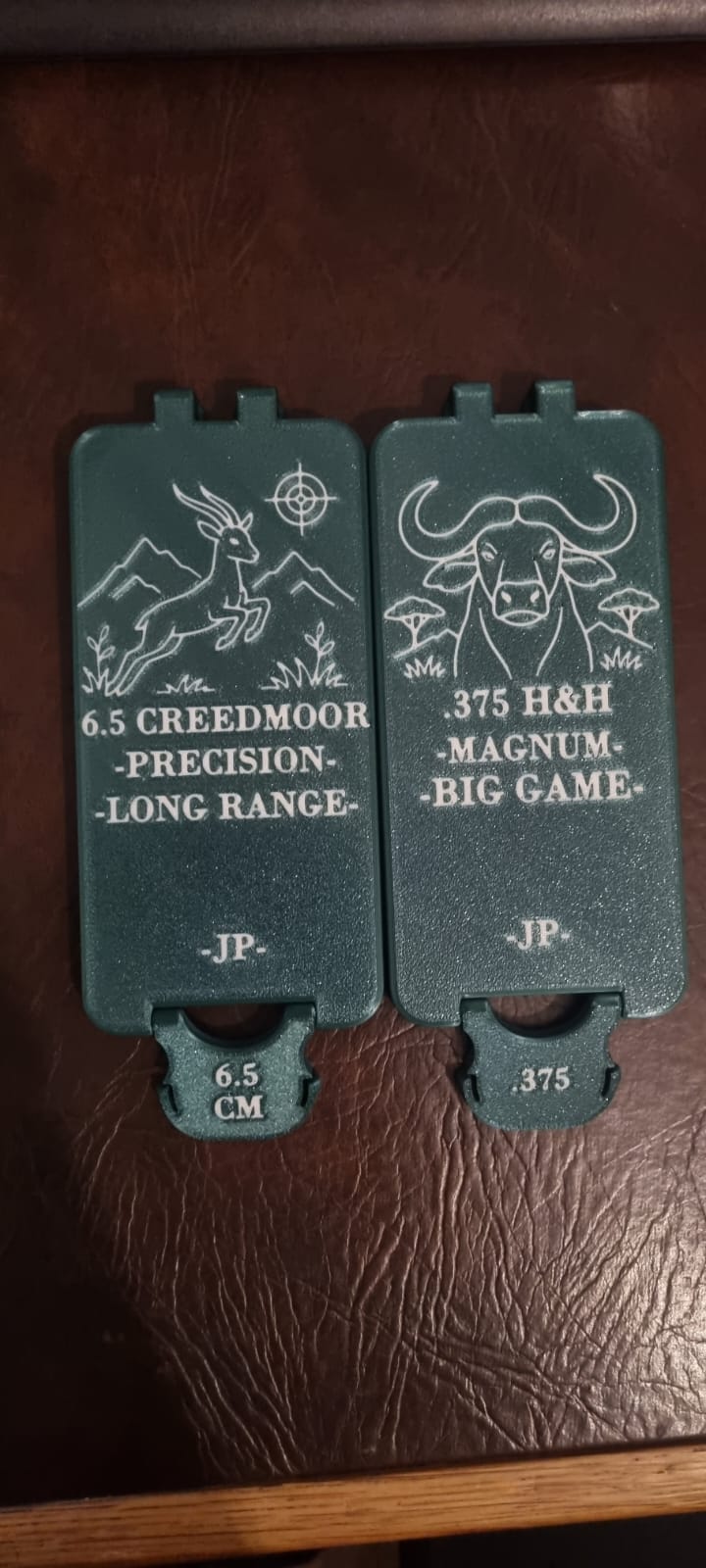 Custom Ammo Boxes — 6.5 Creedmoor & .375 H&H